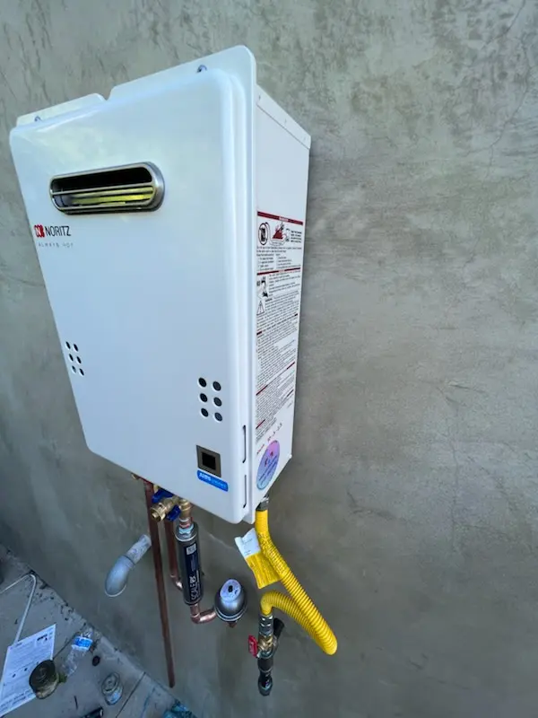 Tankless water heater installation for Indian Trail homes
